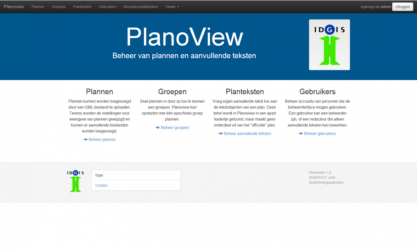 PlanoView beheer: zelf plannen uploaden en bepalen wie wat ziet.