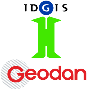 Logo Idgis en Geodan