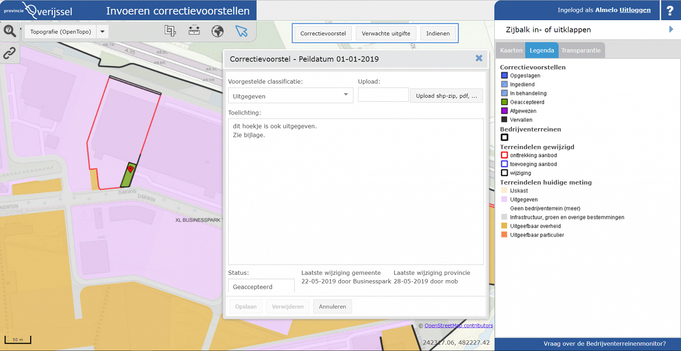 screenshot datacontrole gemeenten